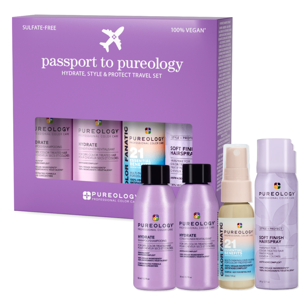 Pureology Passport to  Hydrate & Style Travel Kit