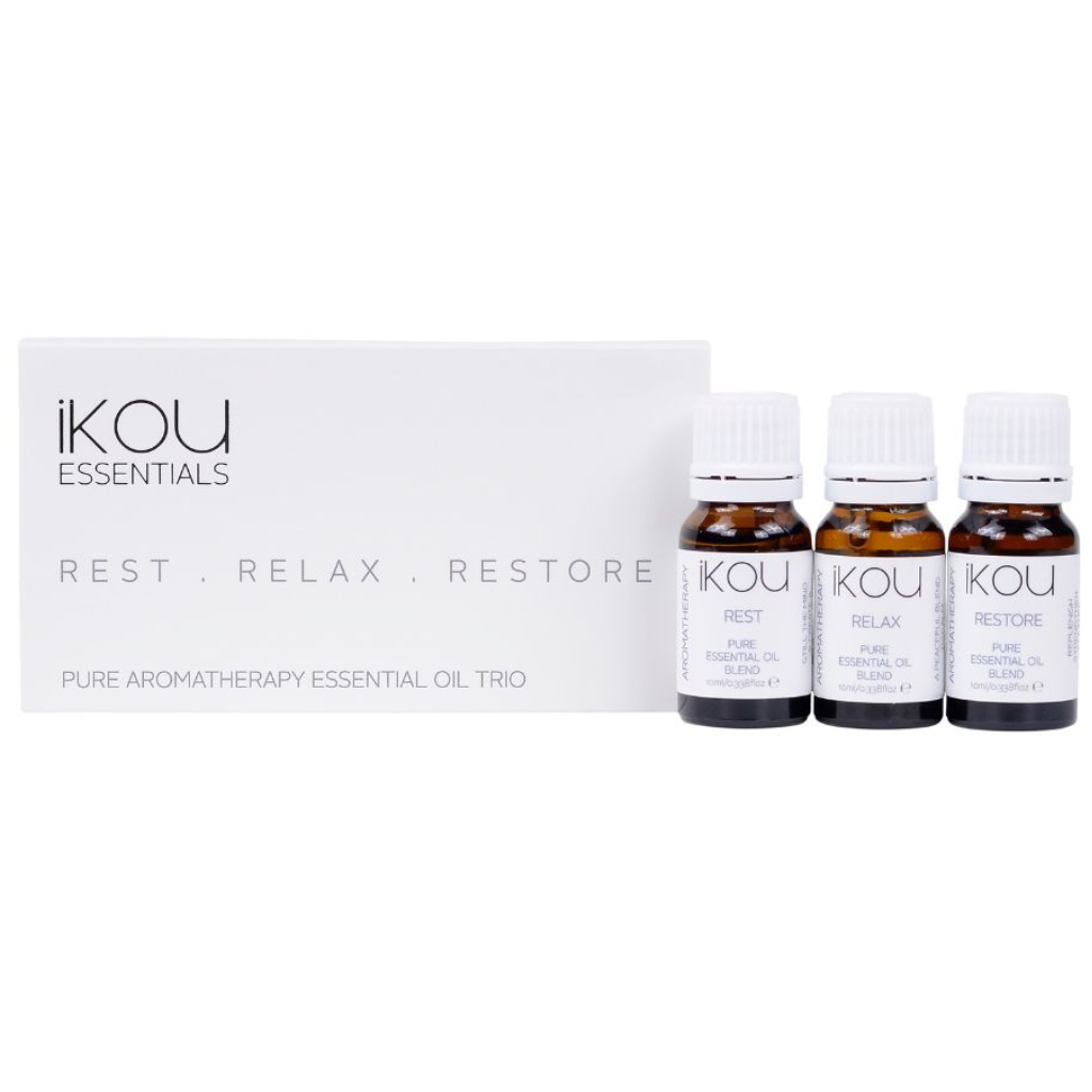 iKOU Rest Relax Restore Essential Oil Trio 