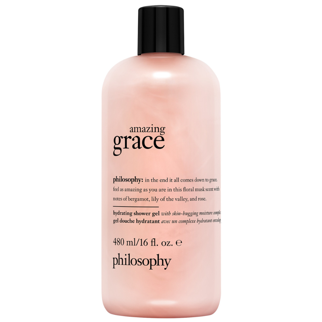 philosophy hydrating shower gel amazing grace, 480ml