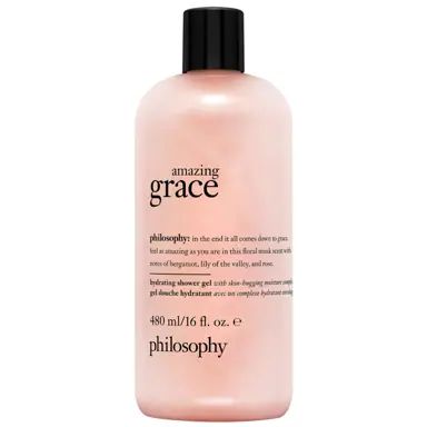 philosophy hydrating shower gel amazing grace, 480ml