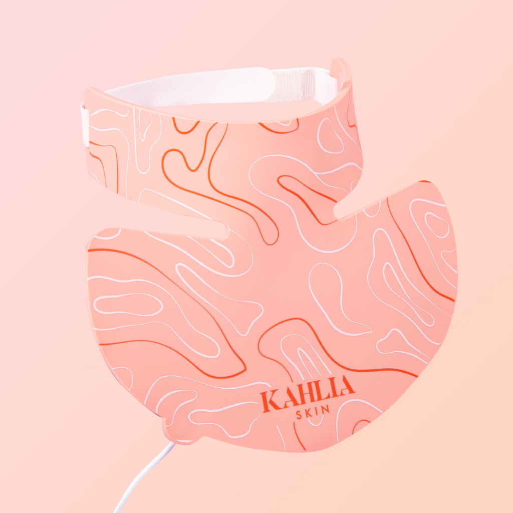 Kahlia Skin LED Silicone Radiant Mask - Face, Neck & Décolletage