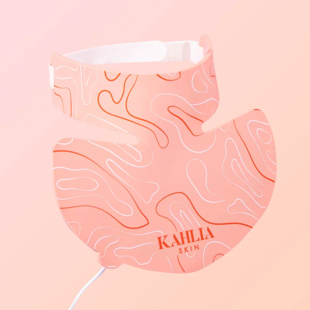 Kahlia Skin LED Silicone Radiant Mask - Face, Neck & Décolletage