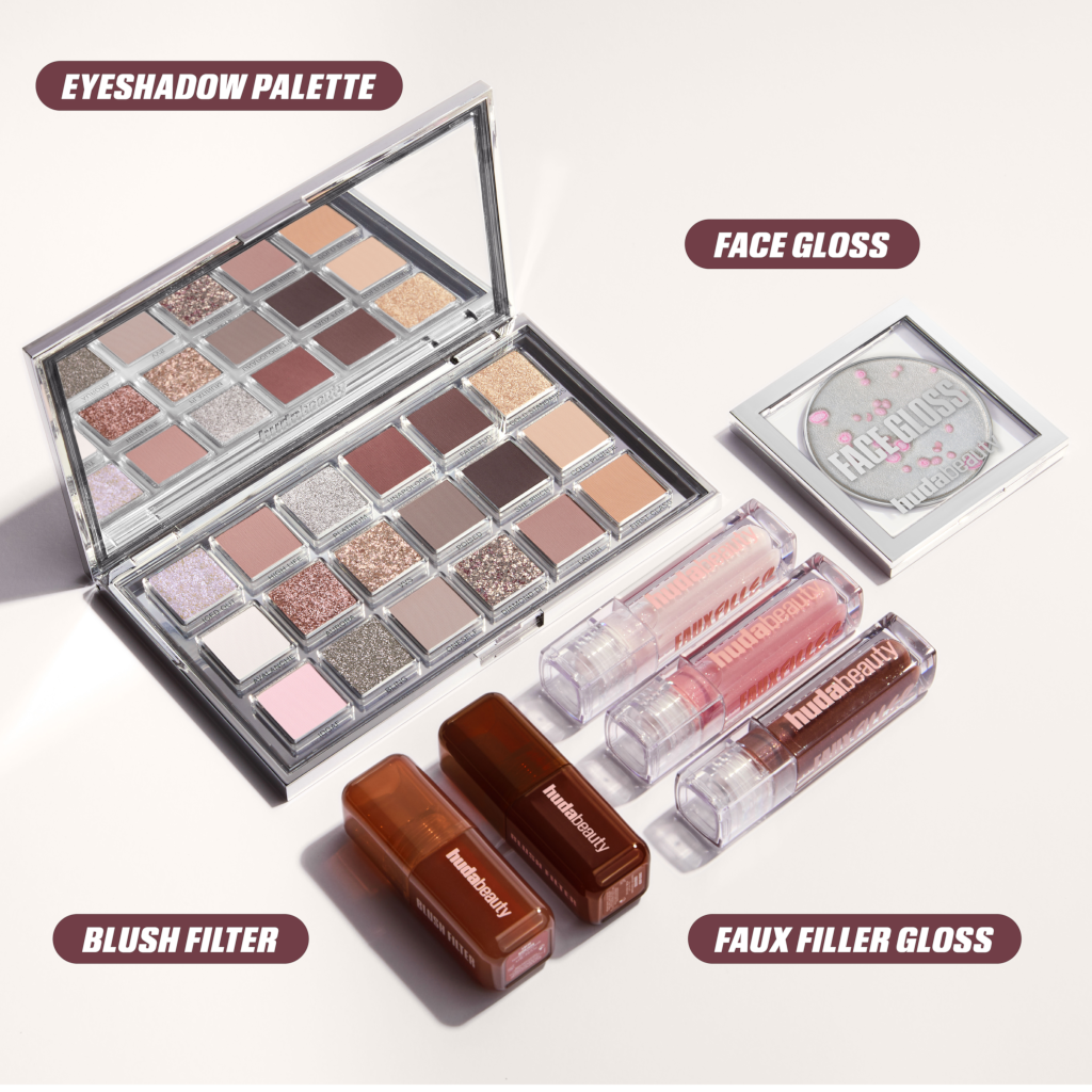 Huda Beauty Icy Nudes Face Gloss Frost Bite | Shop at Adore Beauty