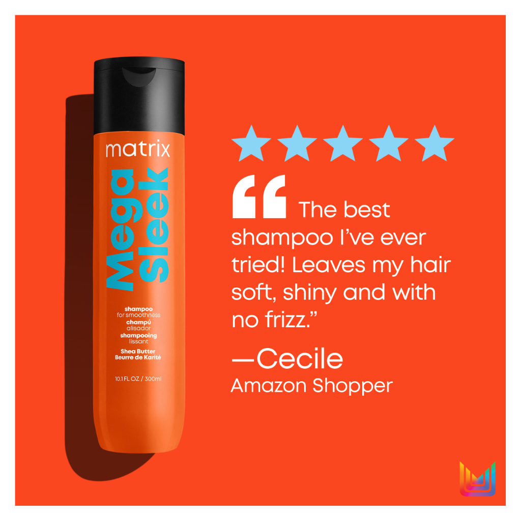 Matrix Mega Sleek Shampoo 300ml | Shop at Adore Beauty