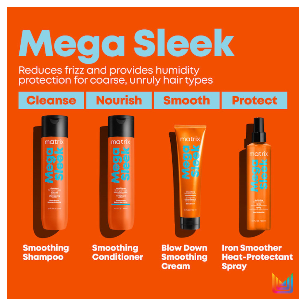 Matrix Mega Sleek Shampoo 300ml | Shop at Adore Beauty