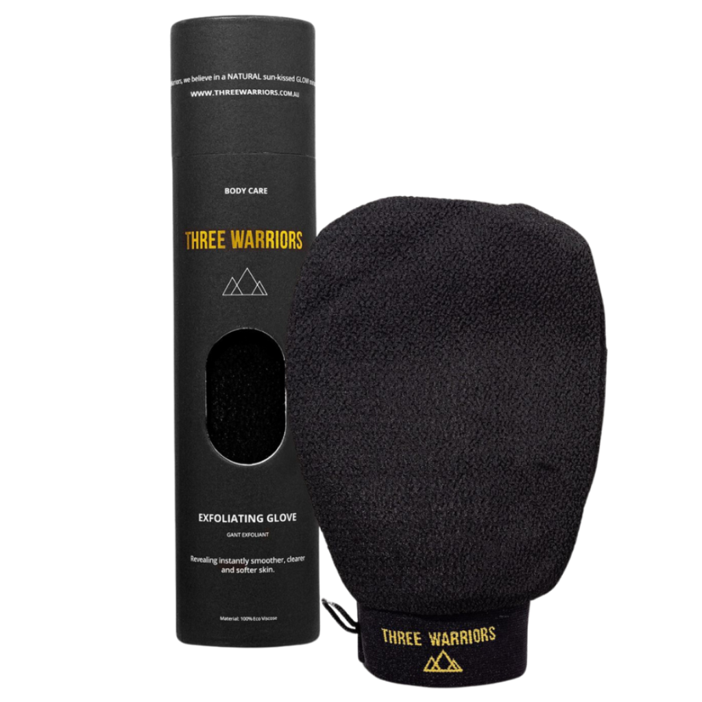 Three Warriors Eco Friendly Exfoliating Mitt