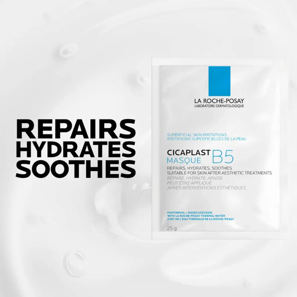 La Roche-Posay Cicaplast Mask B5 Sheet Masks 5 Pack 5x25g