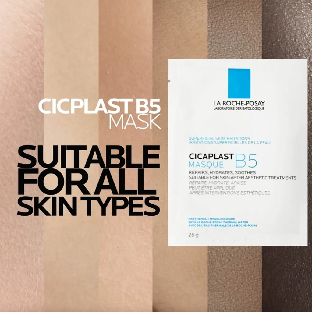 La Roche-Posay Cicaplast Mask B5 Sheet Masks 5 Pack 5x25g