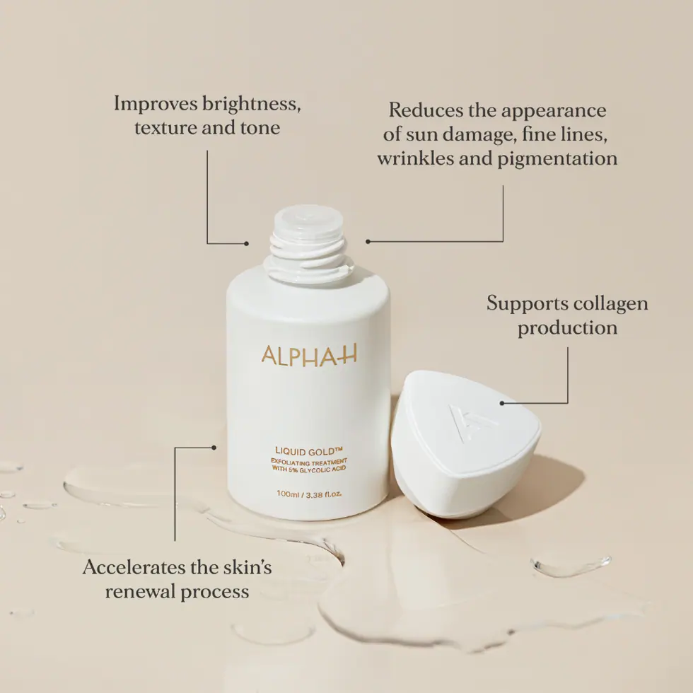 Alpha-H Liquid Gold Exfoliating Treatment  100ml