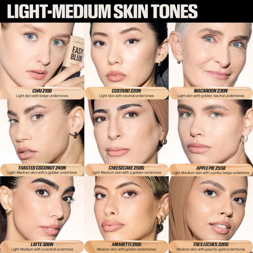 Huda Beauty Easy Blur Natural Airbrush Foundation 30ml