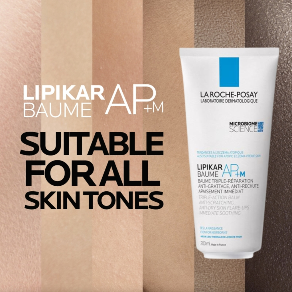 La Roche-Posay Lipikar Baume AP+M Body Moisturiser Balm Tube with 60% Less Plastic 200ml