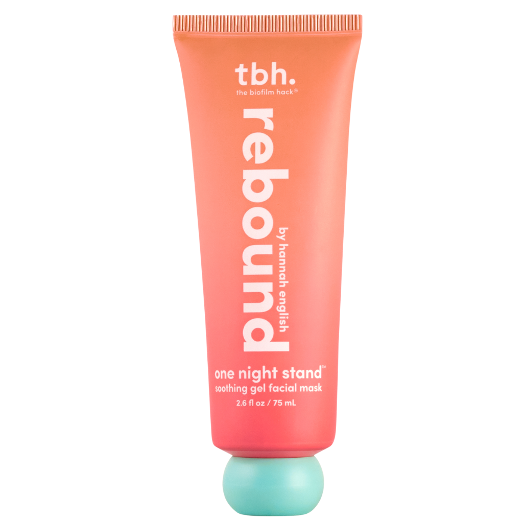 tbh Skincare rebound one night stand soothing gel facial mask 75ml