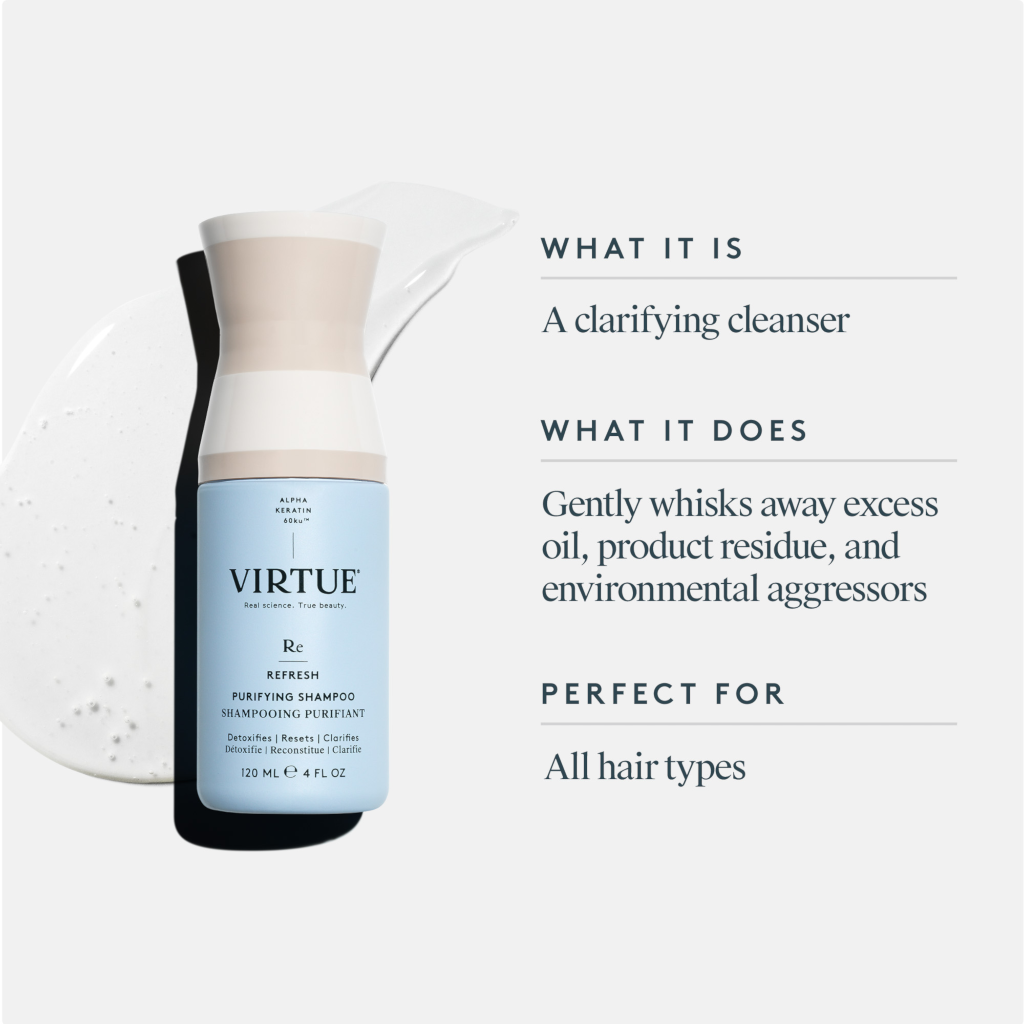 VIRTUE Refresh Purifying Shampoo 120ml