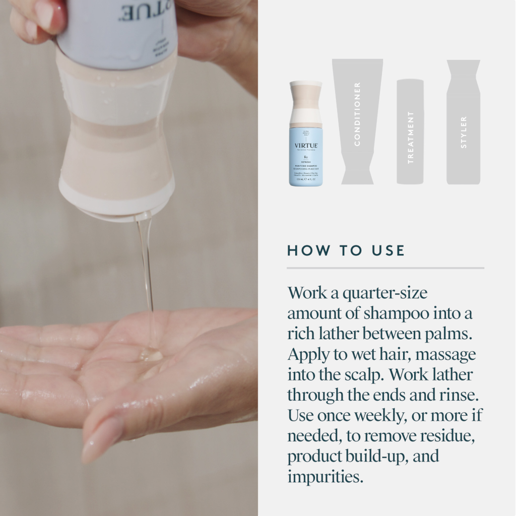 VIRTUE Refresh Purifying Shampoo 120ml