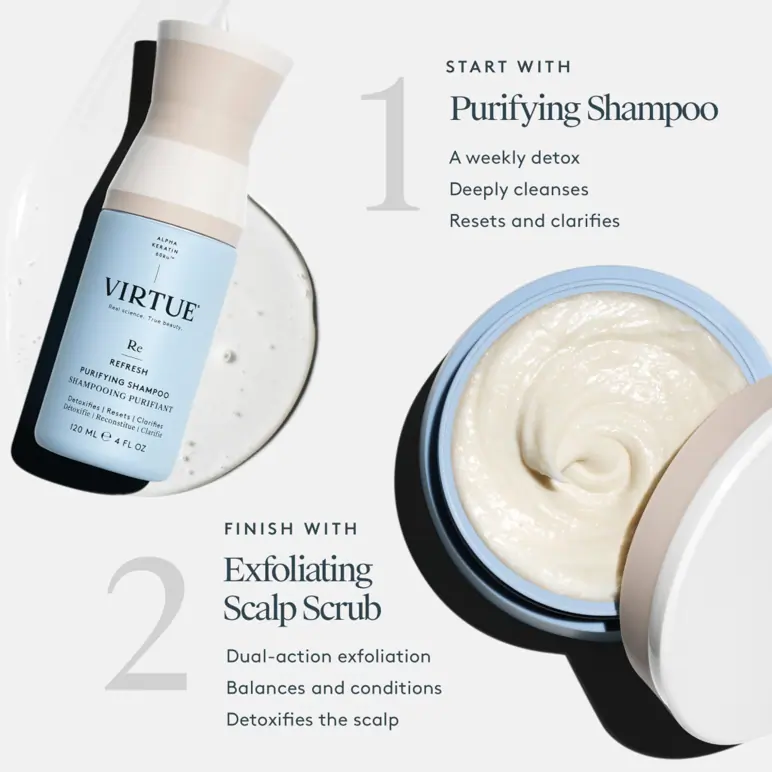 VIRTUE Refresh Purifying Shampoo 120ml