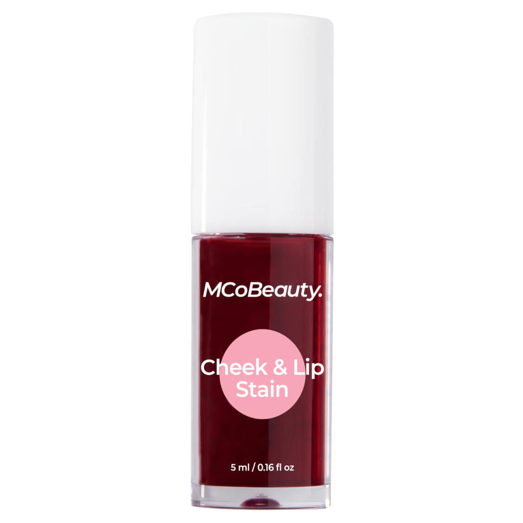 MCoBeauty Cheek & Lip Stain 2-in-1 Liquid Tint - Rosy Red