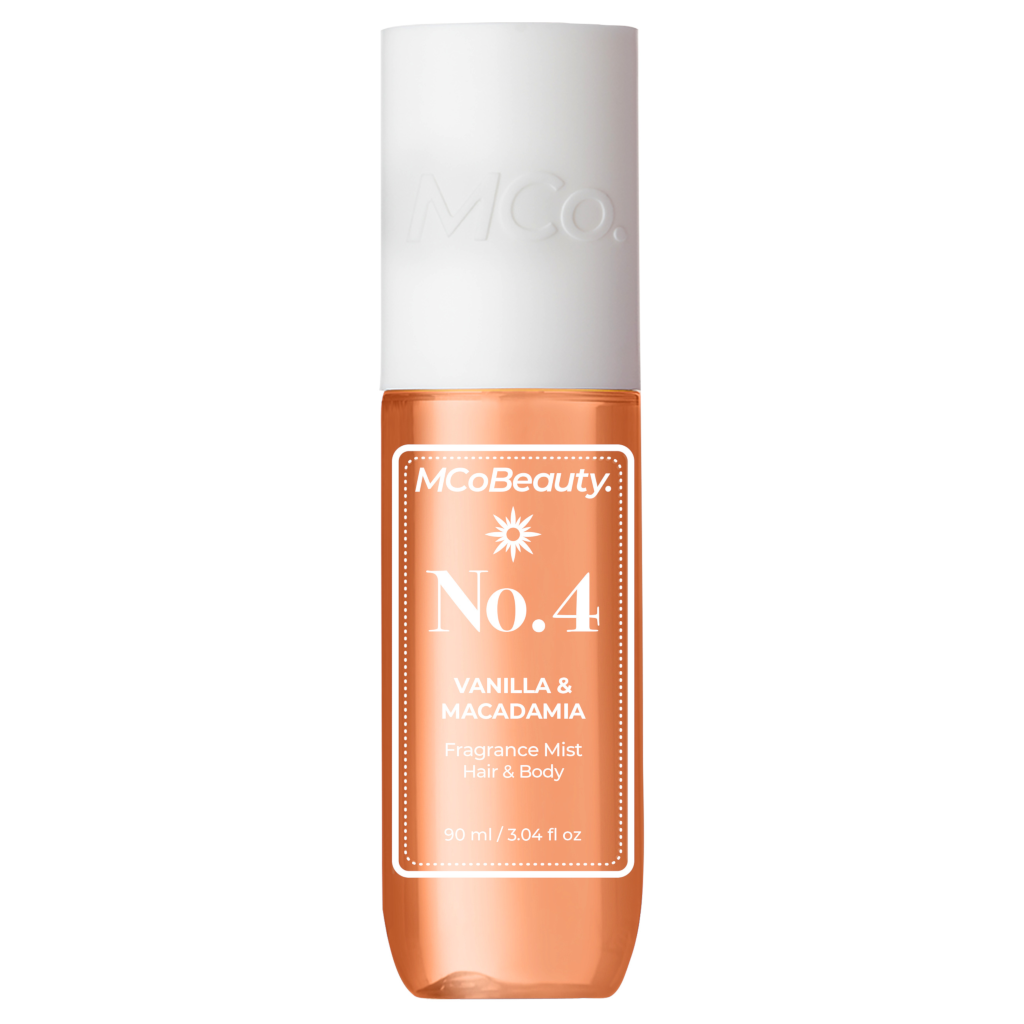 MCoBeauty Fragrance Mist Hair & Body 90mL - No.4 (Vanilla & Macadamia)