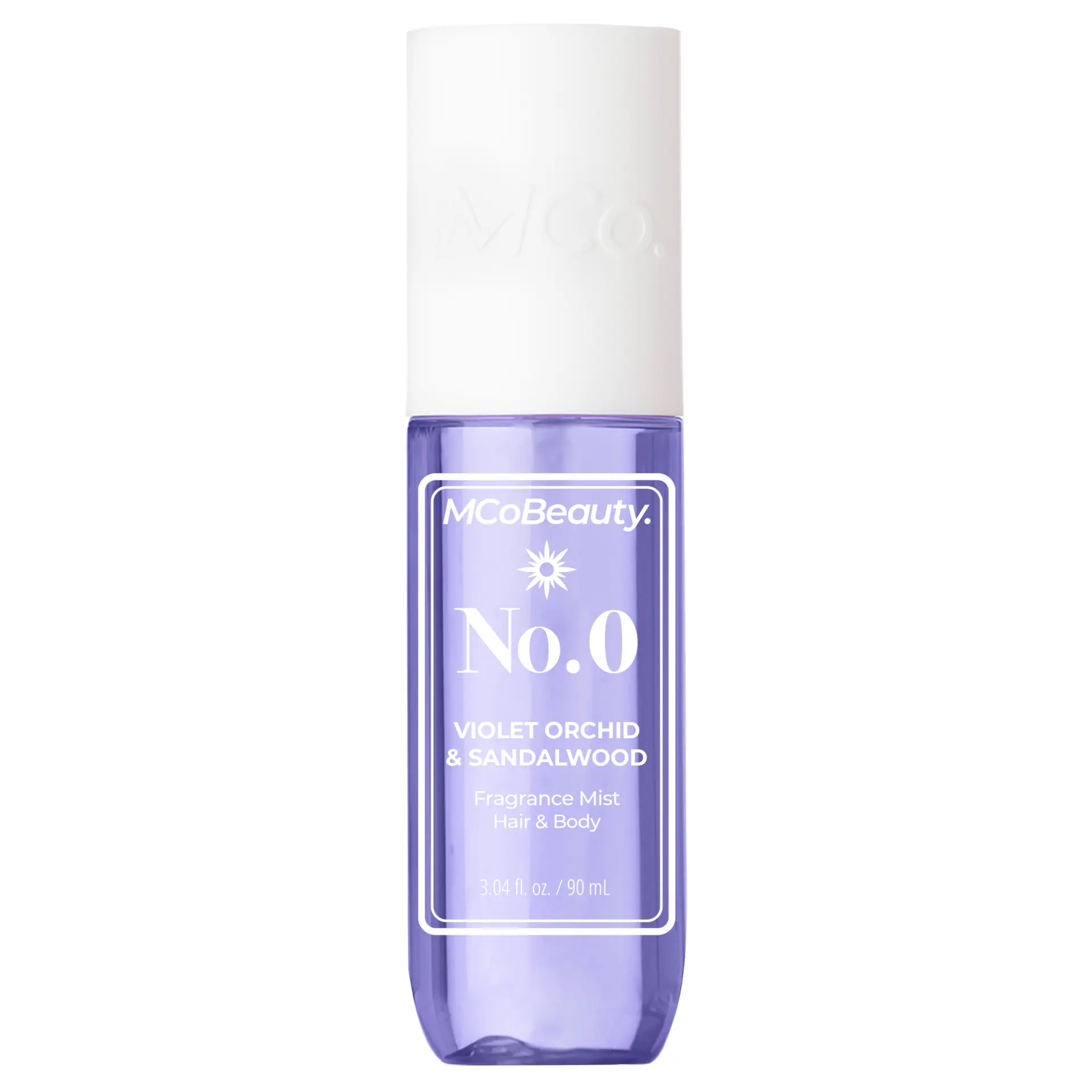 MCoBeauty Fragrance Mist Hair & Body 90mL - No.0 (Violet Orchid & Sandalwood)