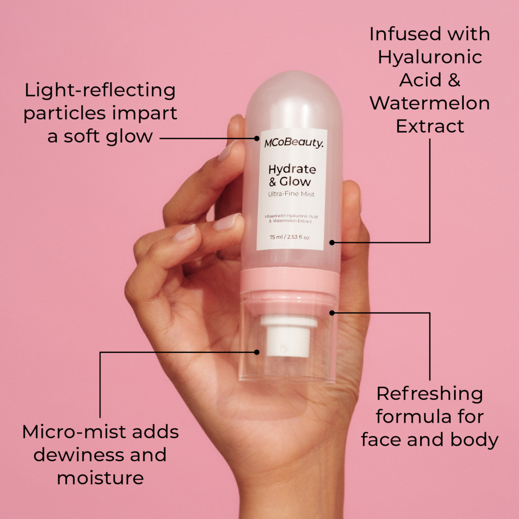 MCoBeauty Hydrate & Glow Ultra-Fine Mist - Watermelon