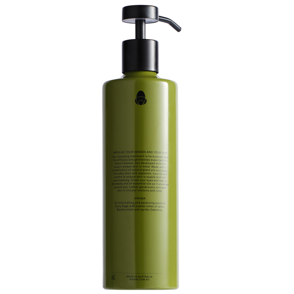 IKKARI The Ikarian Body Wash Clary Sage, Oakmoss, Cassis
