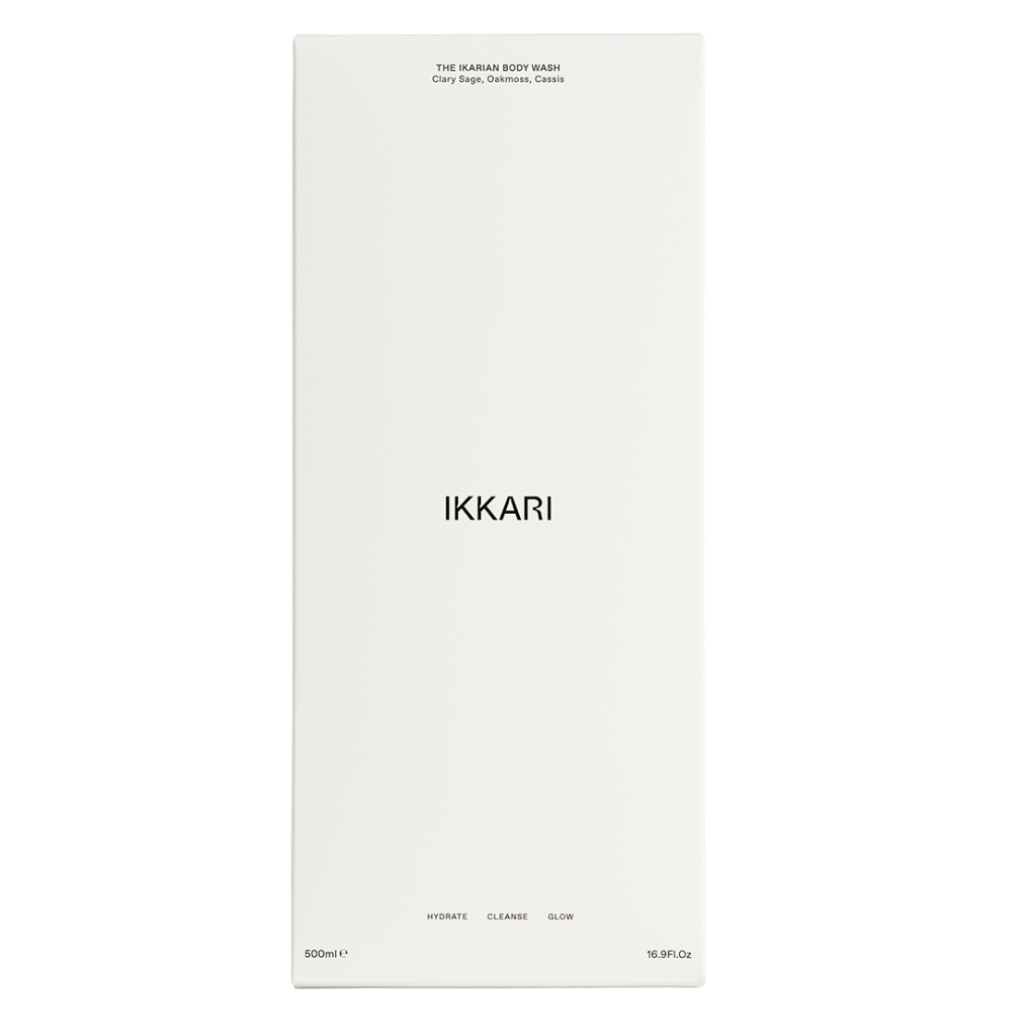 IKKARI The Ikarian Body Wash Clary Sage, Oakmoss, Cassis