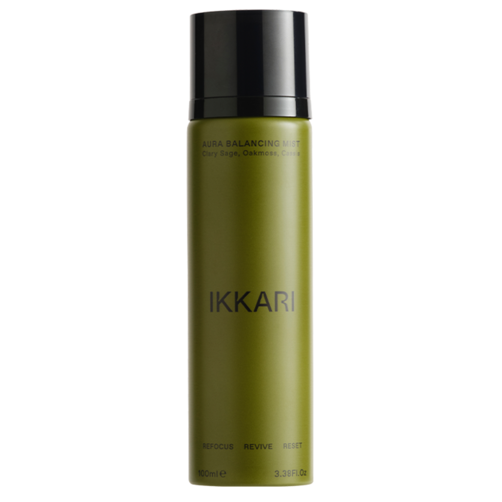IKKARI Aura Balancing Mist Clary Sage, Oakmoss, Cassis