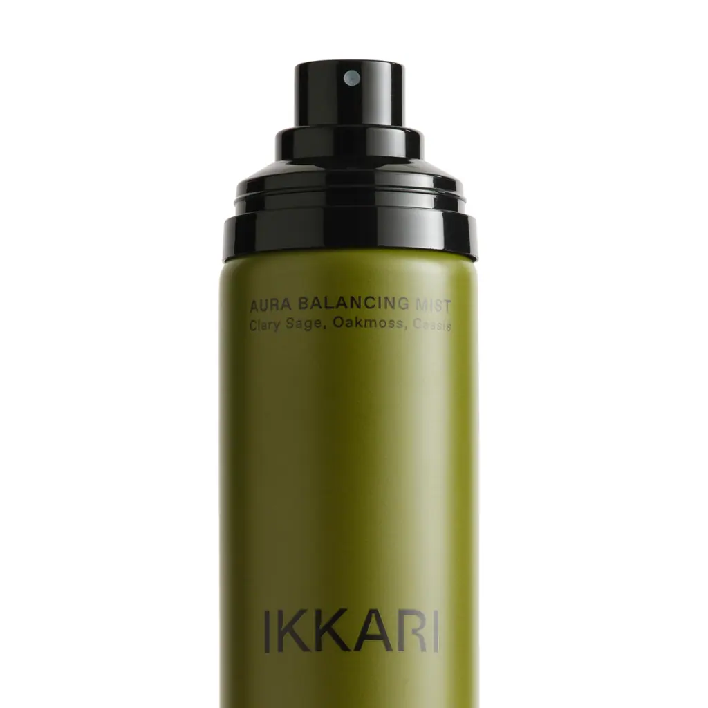 IKKARI Aura Balancing Mist Clary Sage, Oakmoss, Cassis