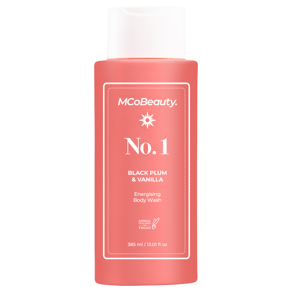 MCoBeauty EVERYDAY Body Wash Cream-Gel 385mL - No.1 (Black Plum & Vanilla)
