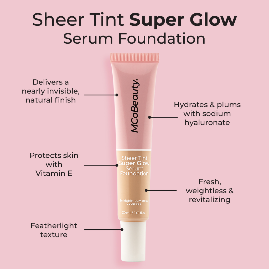 MCoBeauty Sheer Tint Super Glow Serum Foundation