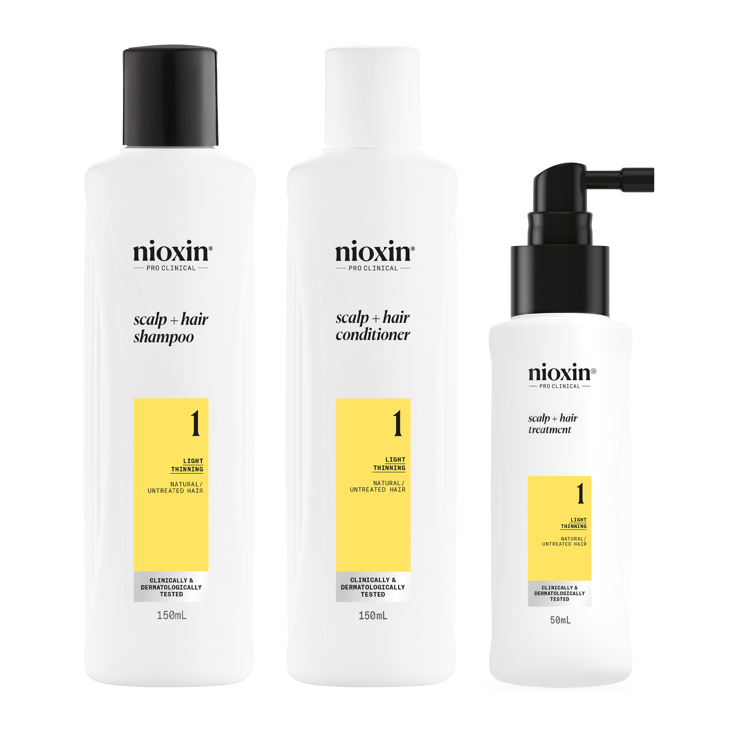 Nioxin Scalp + Hair Thickening System 1 - Hair Thickening System Trial Kit