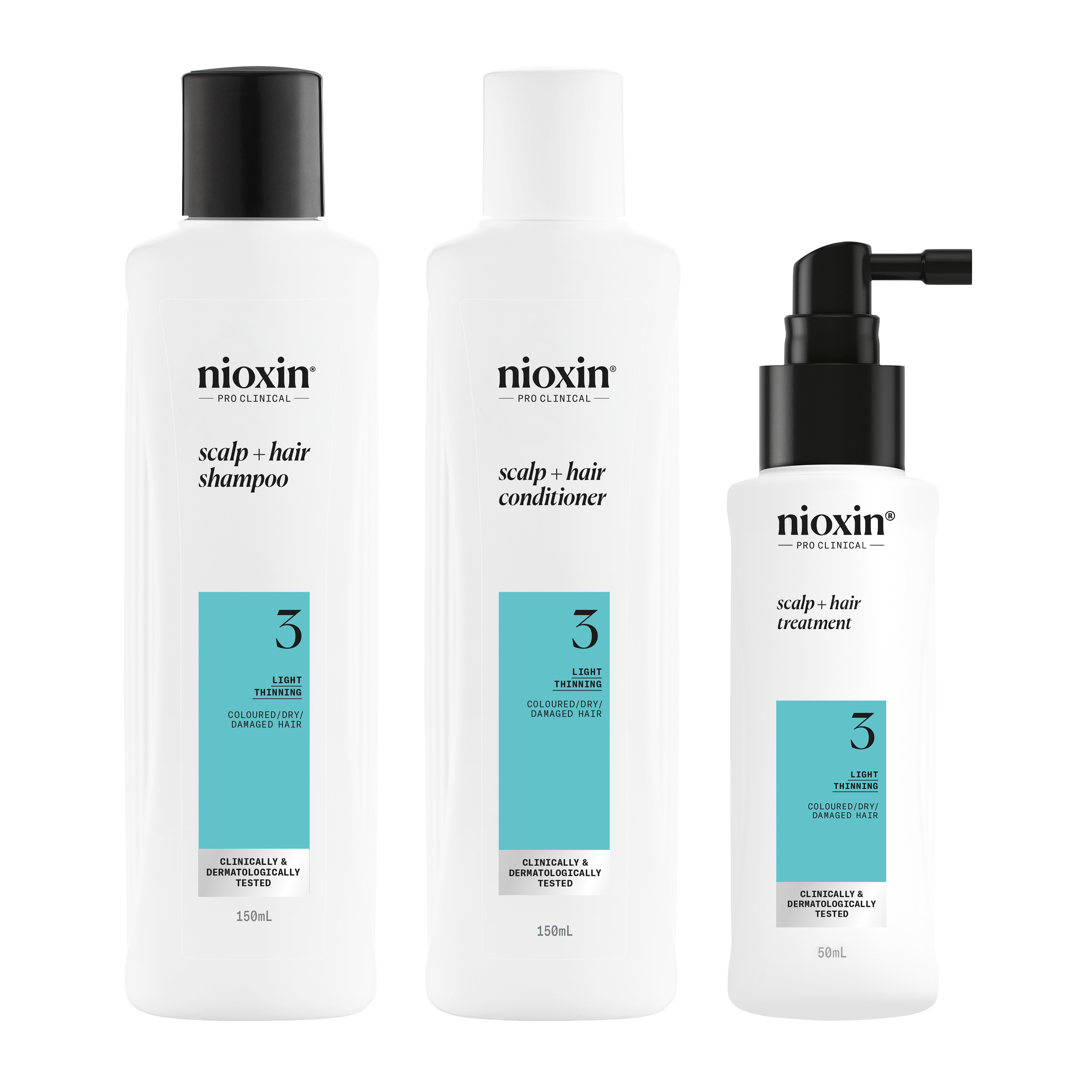 Nioxin Scalp + Hair Thickening System 3 - Hair Thickening System Trial Kit