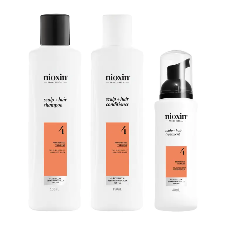 Nioxin Scalp + Hair Thickening System 4 - Hair Thickening System Trial Kit