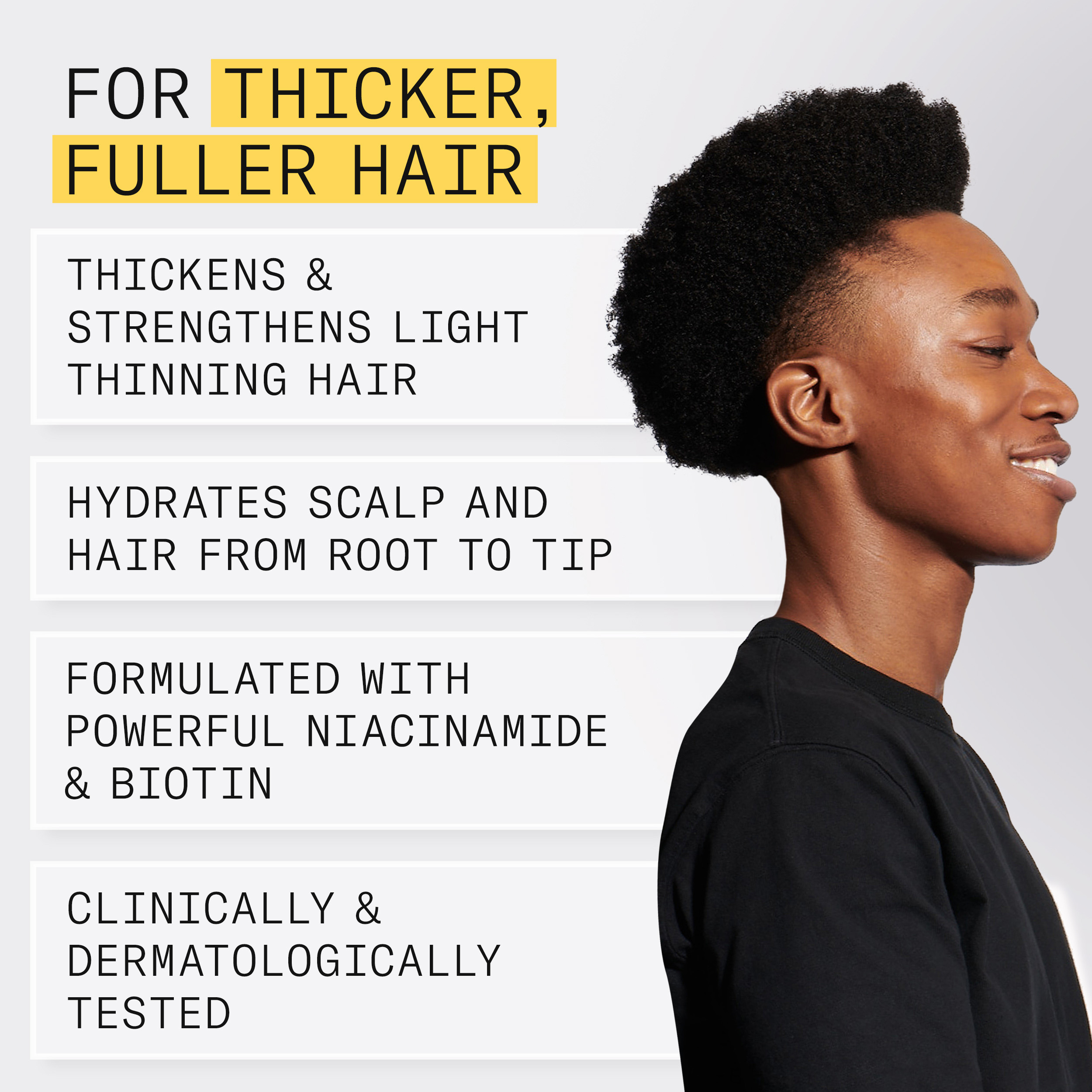 Nioxin System 1 Scalp + Hair Conditioner - Hair Thickening Conditioner for Natural Hair with Light T
