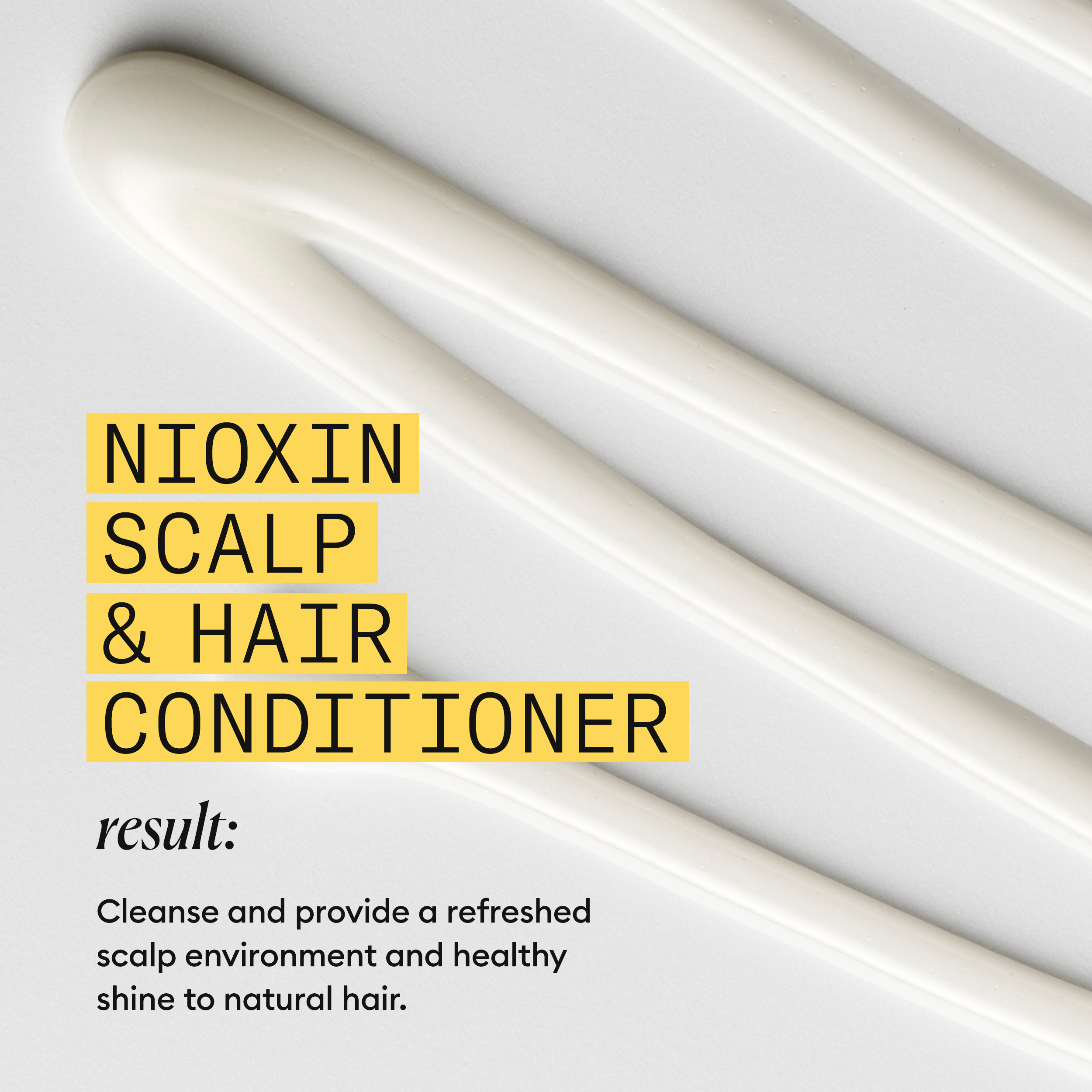 Nioxin System 1 Scalp + Hair Conditioner - Hair Thickening Conditioner for Natural Hair with Light T