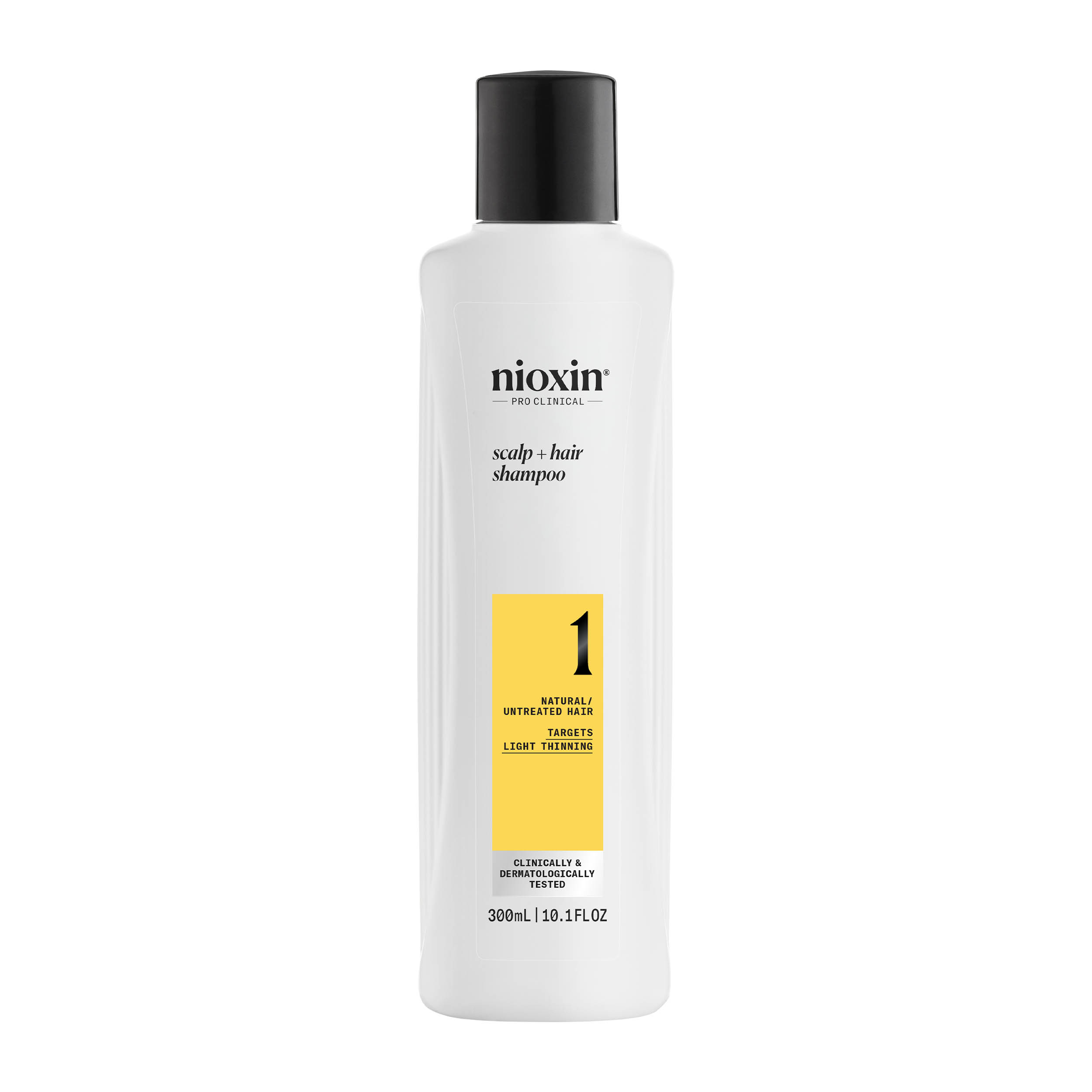 Nioxin System 1 Scalp + Hair Shampoo - Hair Thickening Shampoo For Natural Hair with Light Thinning,