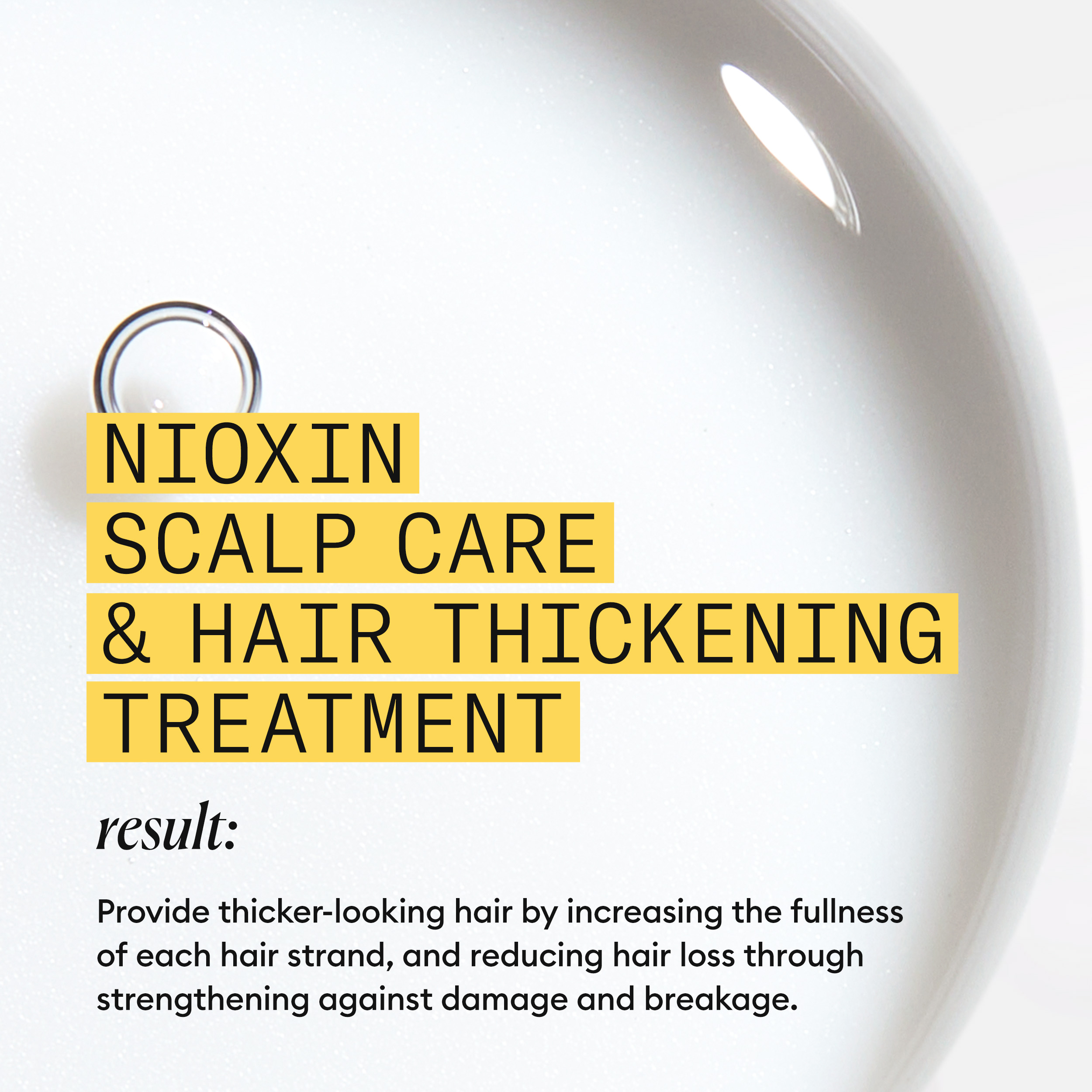 Nioxin System 1 Scalp + Hair Thickening Treatment - Serum for Natural Hair with Light Thinning, 100m