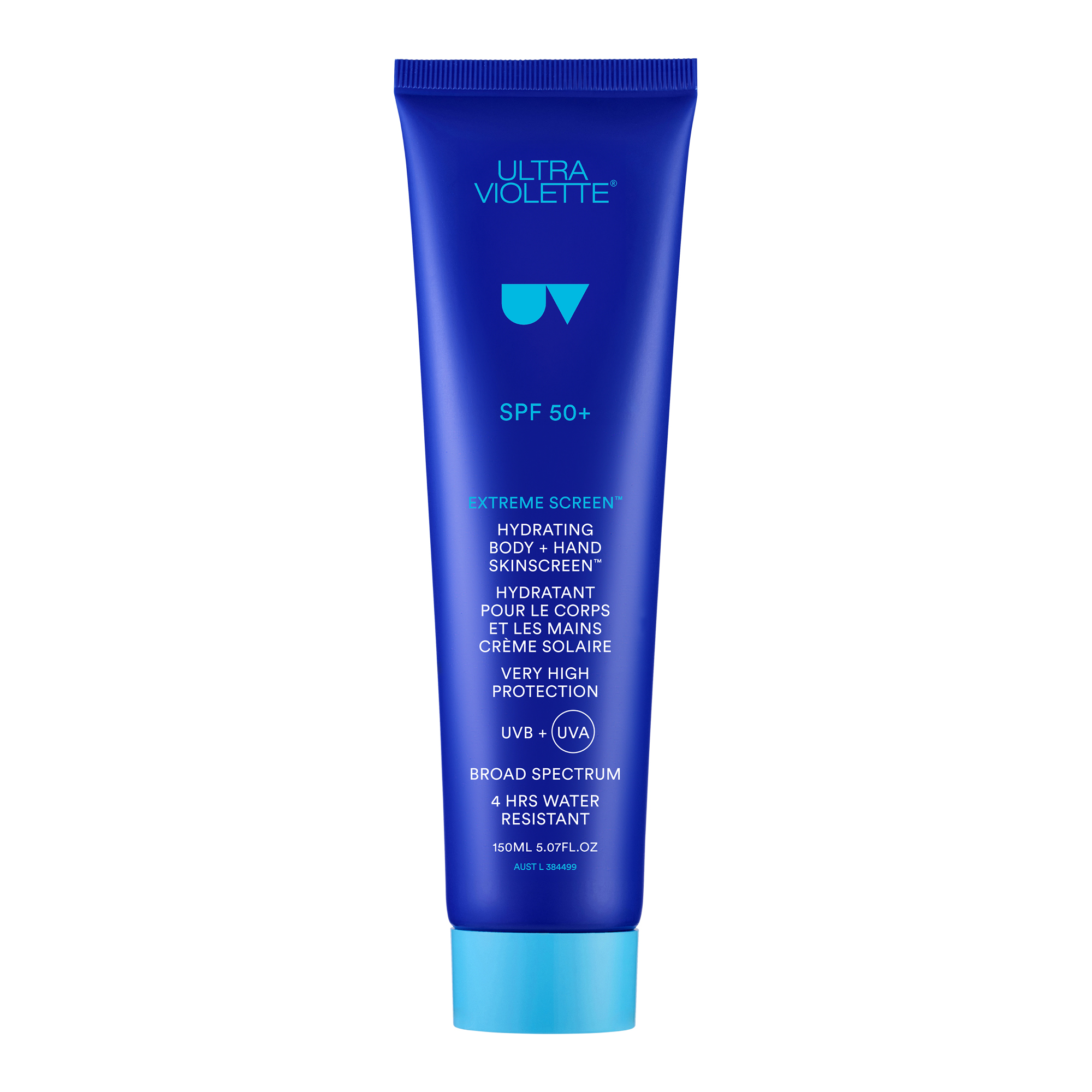 Ultra Violette Extreme Screen Hydrating Hand & Body SKINSCREEN SPF50+ 150ml