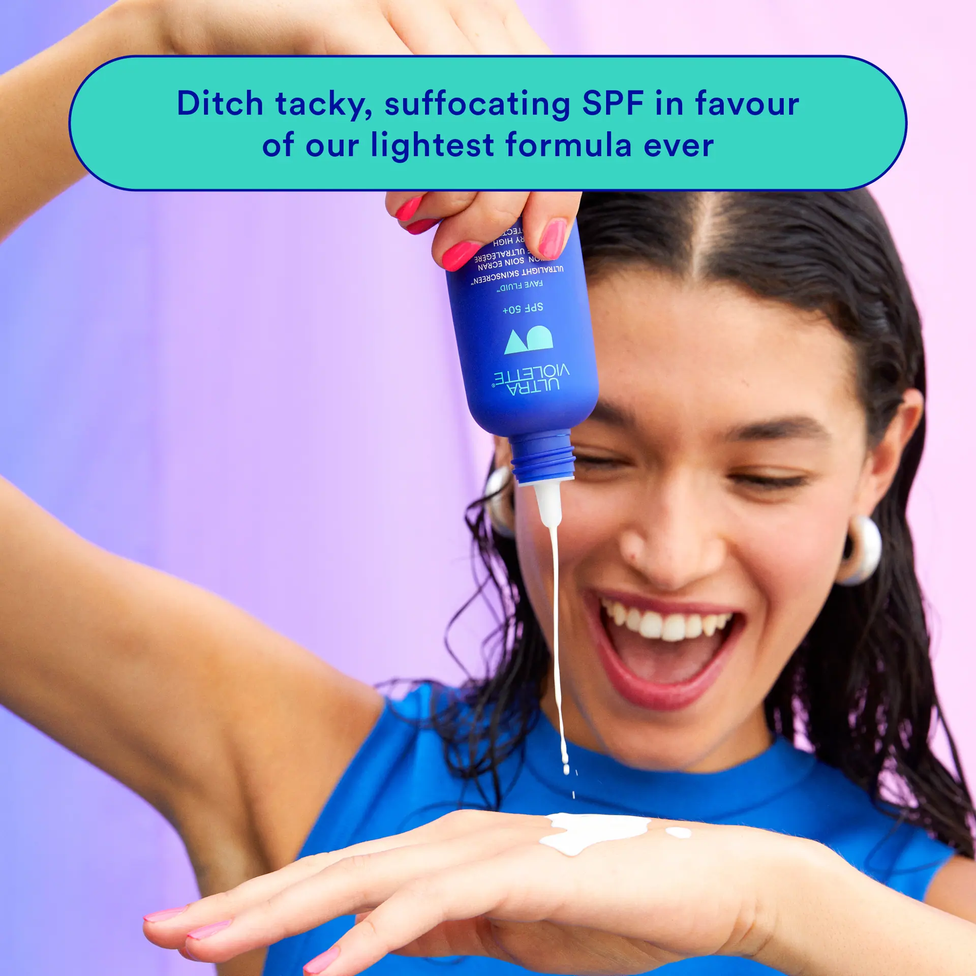 Ultra Violette Fave Fluid SPF50+ Ultralight SKINSCREEN 75ml