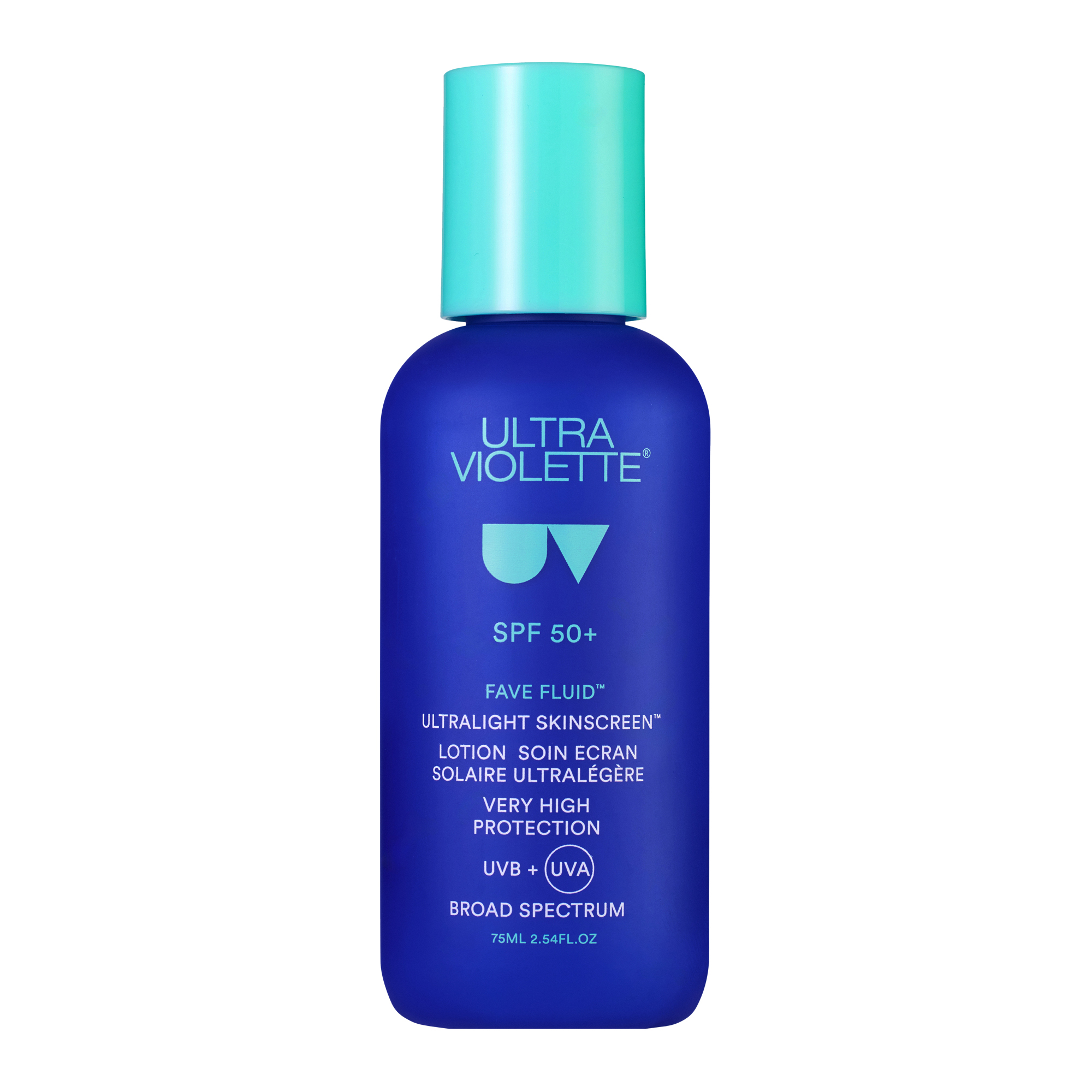 Ultra Violette Fave Fluid SPF50+ Ultralight SKINSCREEN 75ml