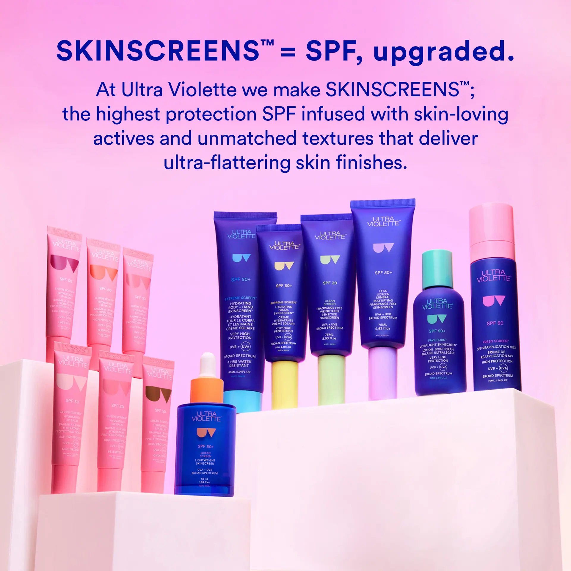Ultra Violette Fave Fluid SPF50+ Ultralight SKINSCREEN 75ml