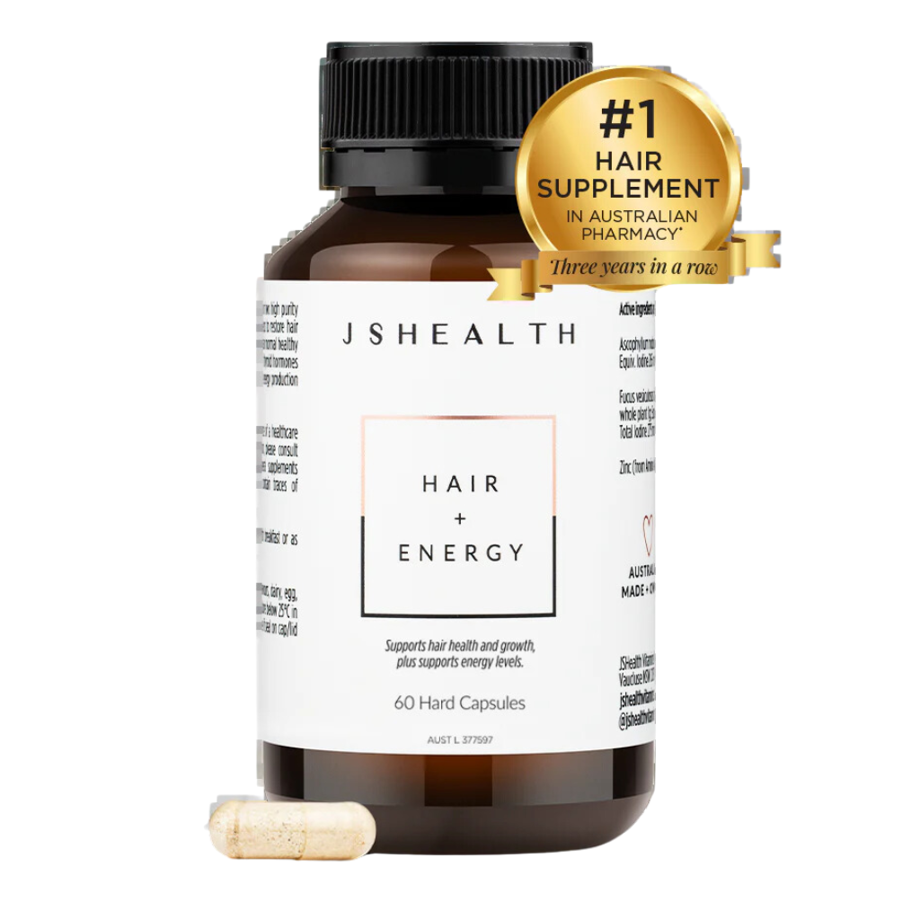 JSHealth Hair + Energy 60 Capsules