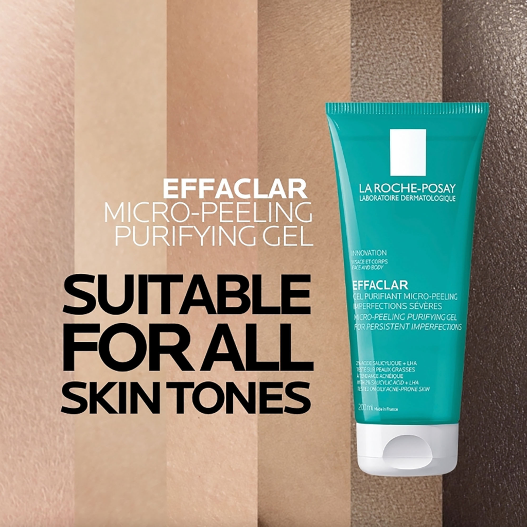 La Roche-Posay Effaclar Micro-Peeling Purifying Gel Cleanser 200ml