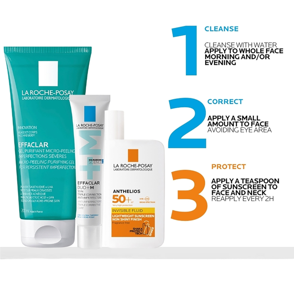 La Roche-Posay Effaclar Micro-Peeling Purifying Gel Cleanser 200ml