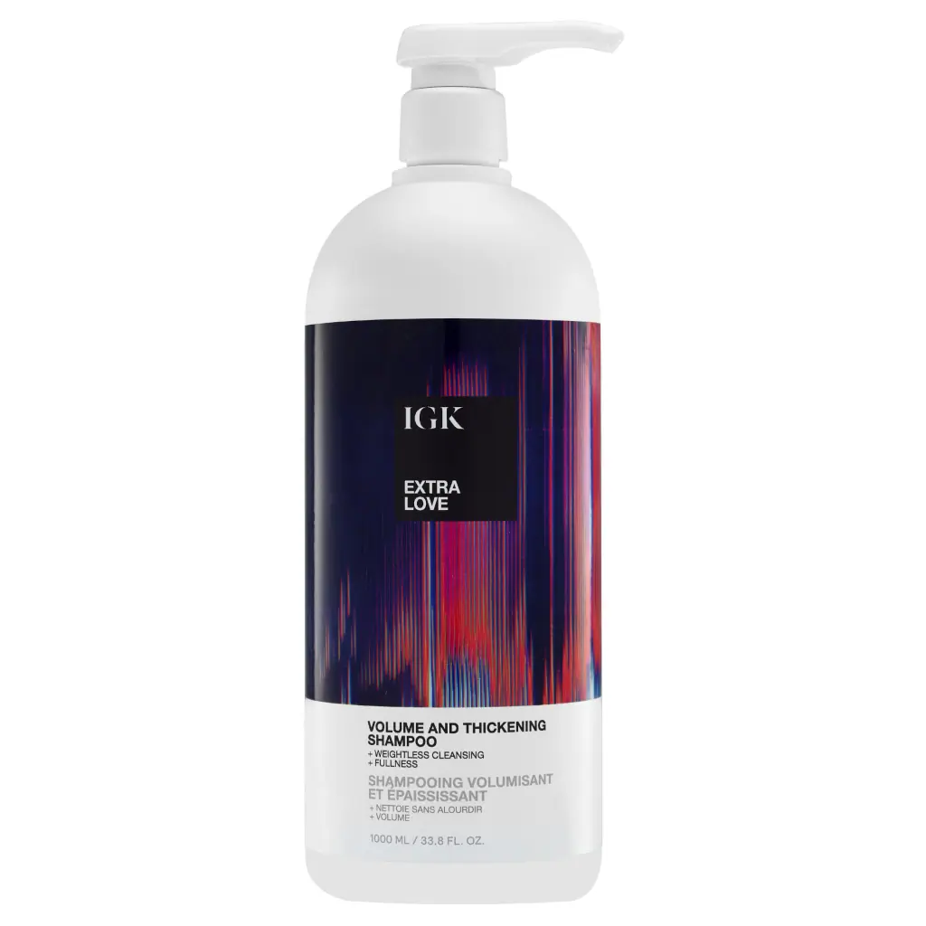 IGK Extra love Volume + Thickening Shampoo - 1 Litre