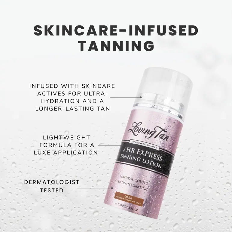 Loving Tan 2 HR Express Tanning Lotion Dark 100ml