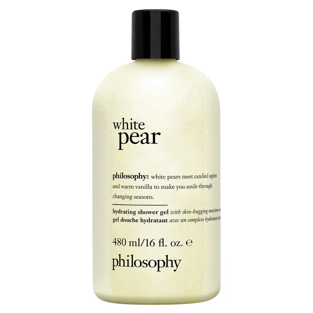 philosophy hydrating shower gel white pear