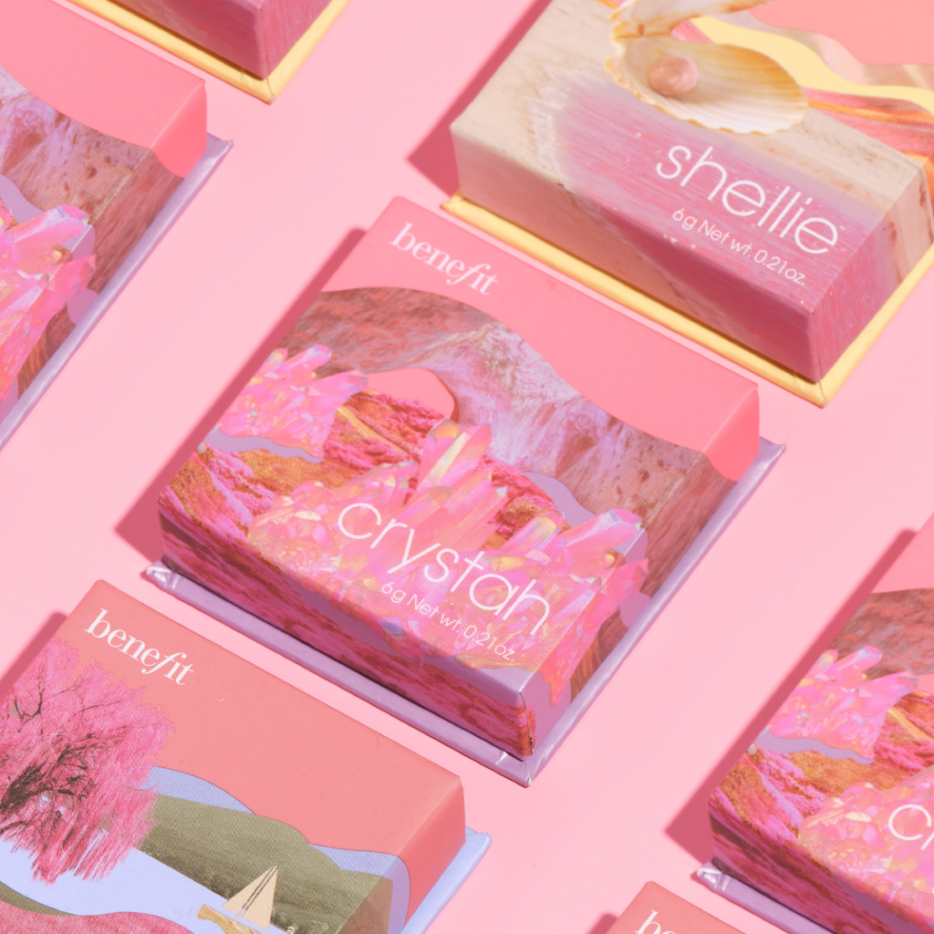 Benefit Crystah -Strawberry Pink