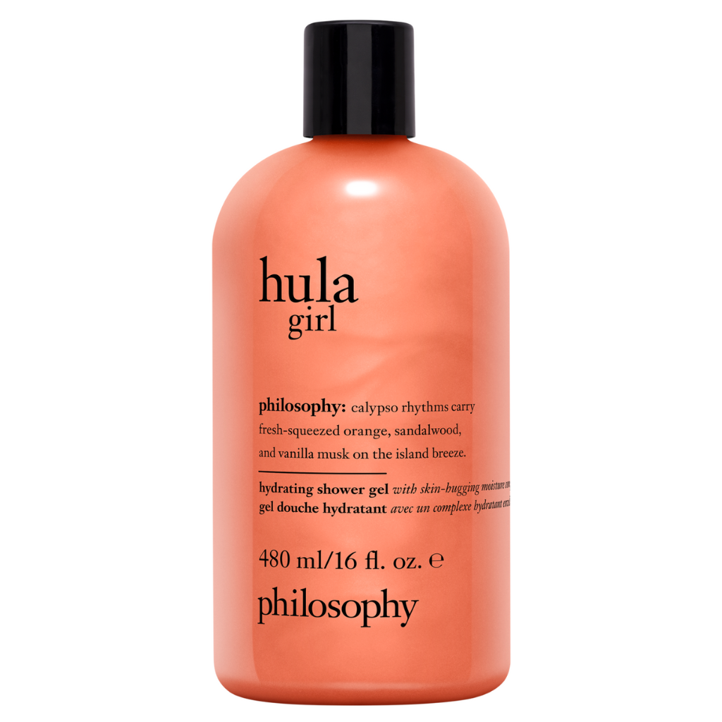 philosophy hydrating shower gel hula girl, 480ml