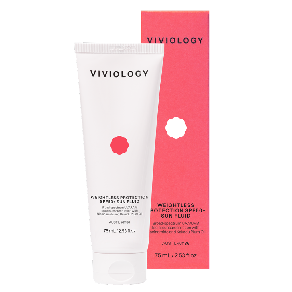 Viviology Weightless Protection SPF50+ Sun Fluid 75mL
