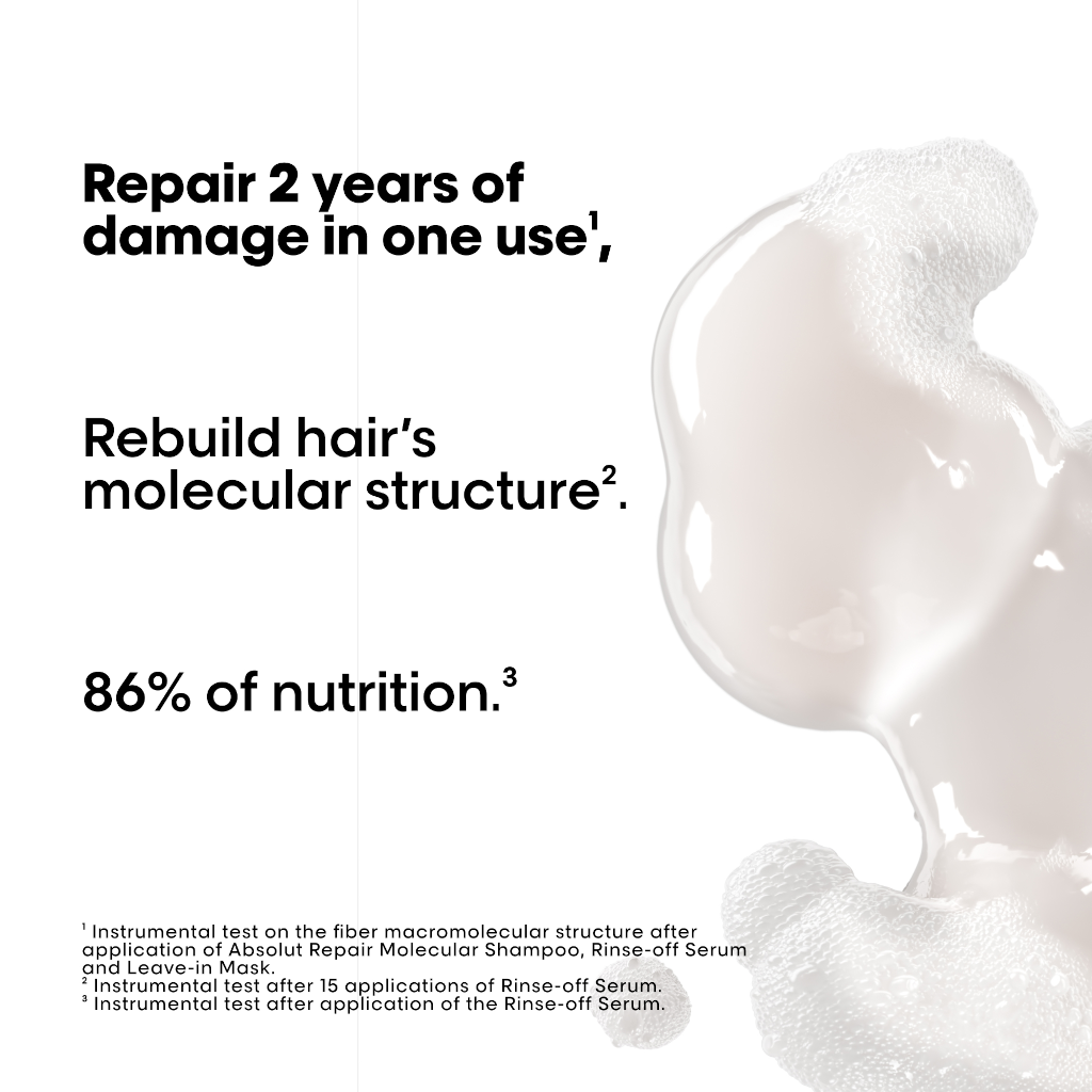 L'Oréal Professionnel Absolut Repair Molecular Shampoo 500ml